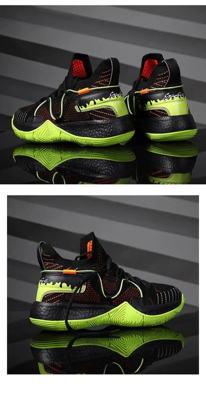 Men's Breathable Basketball Shoes High Top