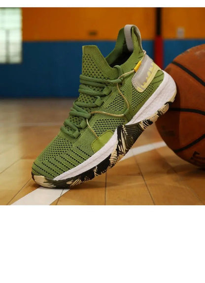 Men's Breathable Basketball Shoes High Top