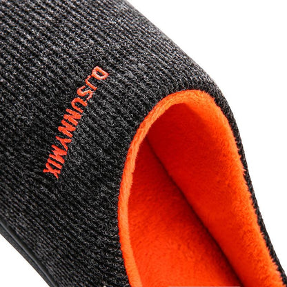 Men Cotton Memory Foam And Warm Home Slippers