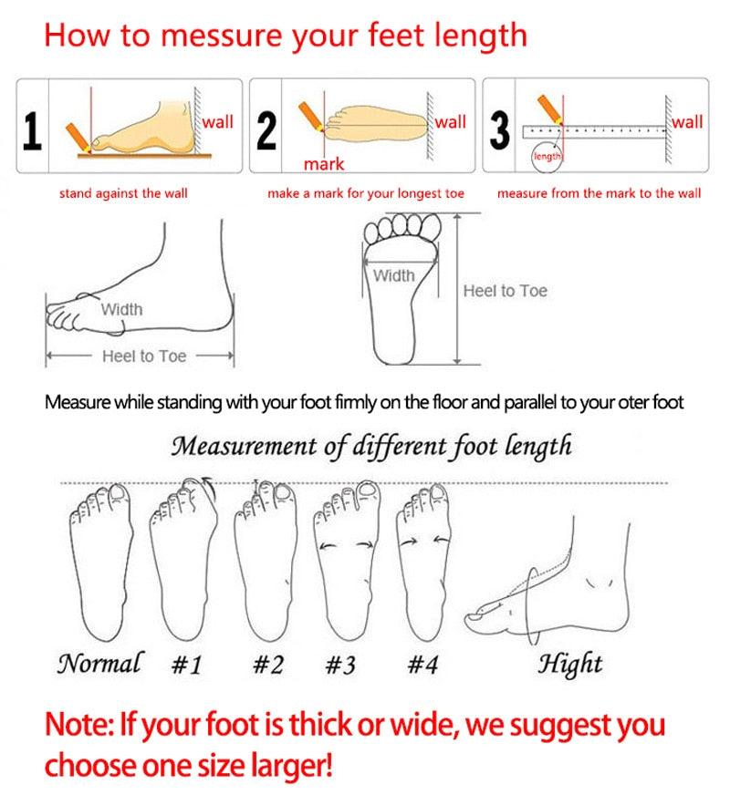 Stevvex boots sizing guide; foot-length steps and width-to-toe charts on Tampa Home & Garden Store