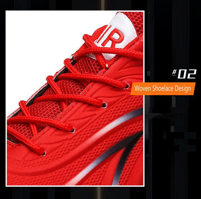 Men's Flame Printed Athletic Shoe for Running