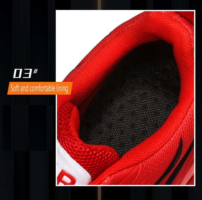 Men's Flame Printed Athletic Shoe for Running