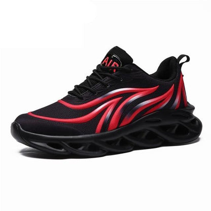 Men's Flame Printed Athletic Shoe for Running