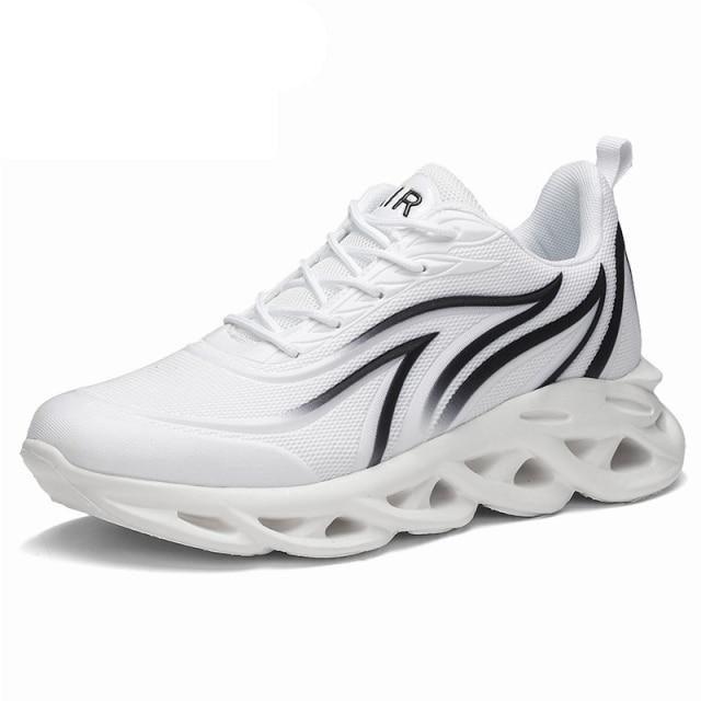 Men's Flame Printed Athletic Shoe for Running