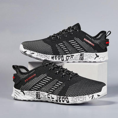 Men's water sports sneakers Stevvex black quick-dry outdoor shoes with white printed sole on Tampa Home & Garden Store