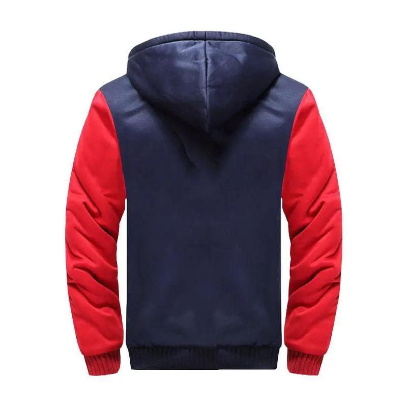Men's Camouflage Winter Jacket Hooded Warm