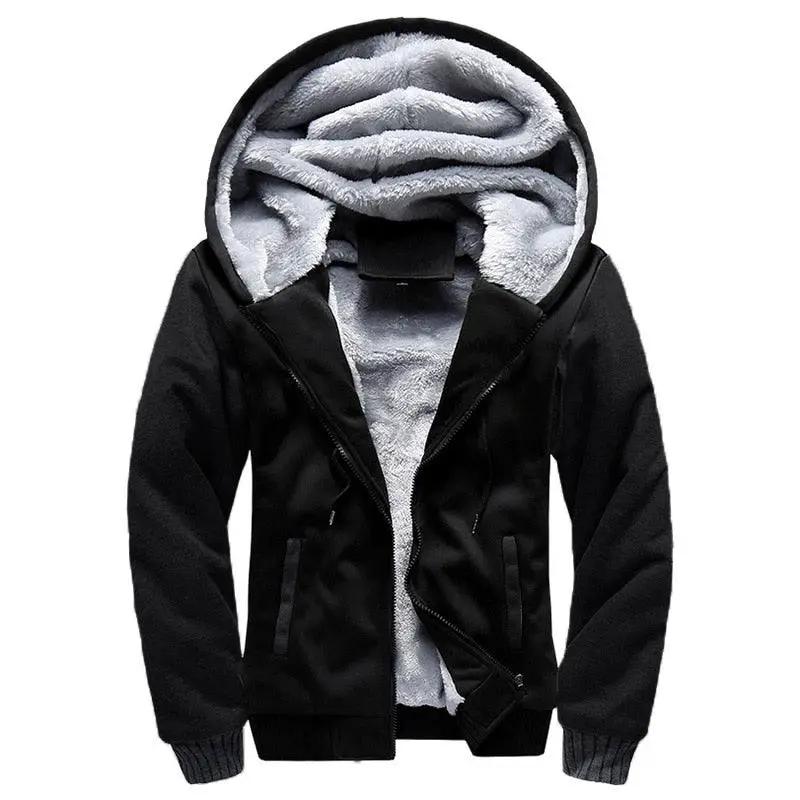 Men's Camouflage Winter Jacket Hooded Warm