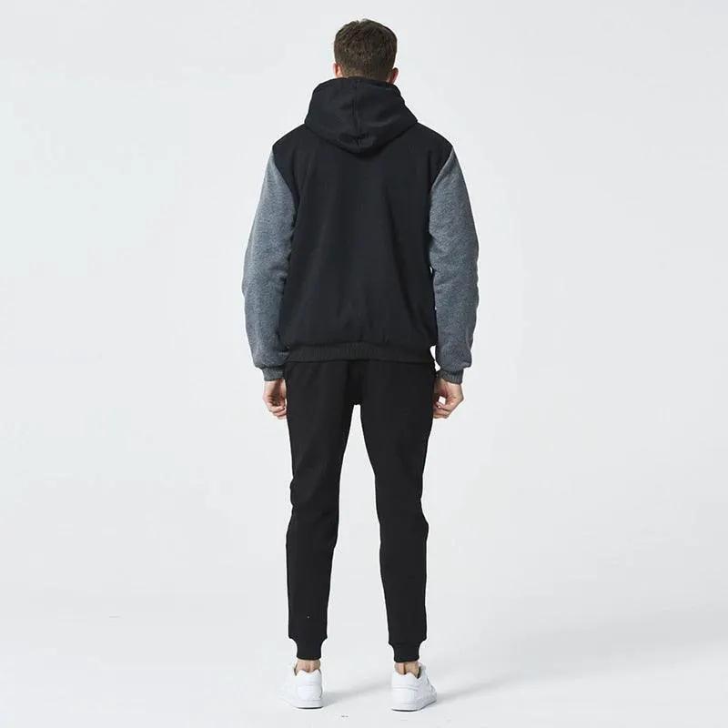 Men's Camouflage Winter Jacket Hooded Warm