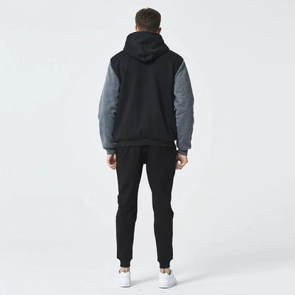 Men's Camouflage Winter Jacket Hooded Warm