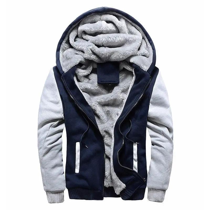 Men's Camouflage Winter Jacket Hooded Warm