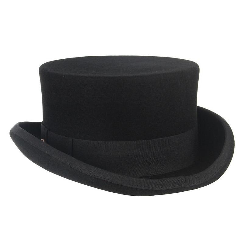 Premium Men's and Women Wool Pork Pie Hat