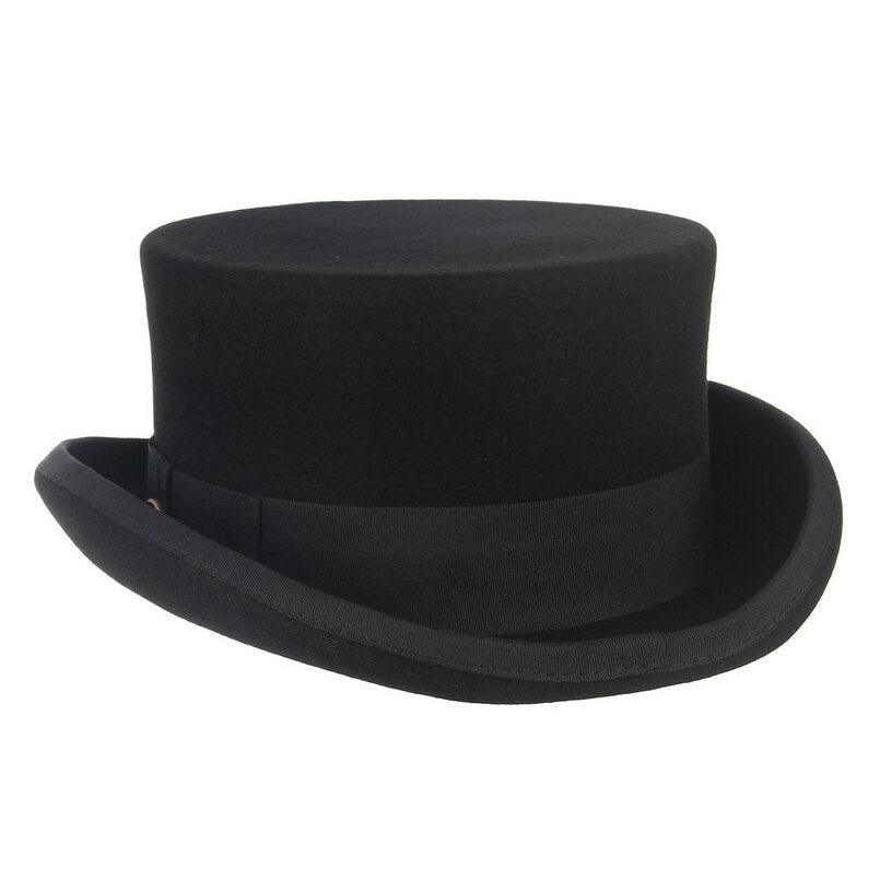 Premium Men's and Women Wool Pork Pie Hat