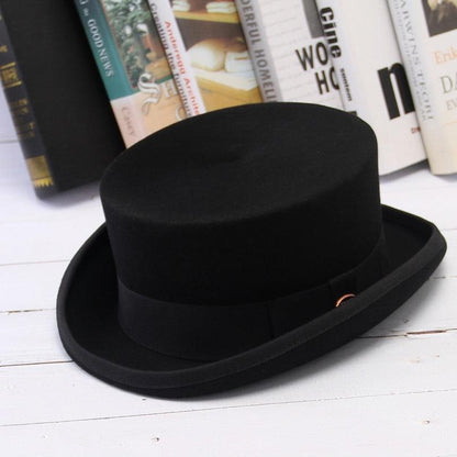 Premium Men's and Women Wool Pork Pie Hat