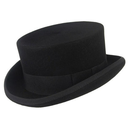 Premium Men's and Women Wool Pork Pie Hat