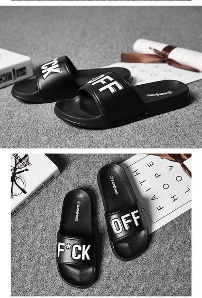 Men Slippers Non Slip Bath House Shoes Quick Dry