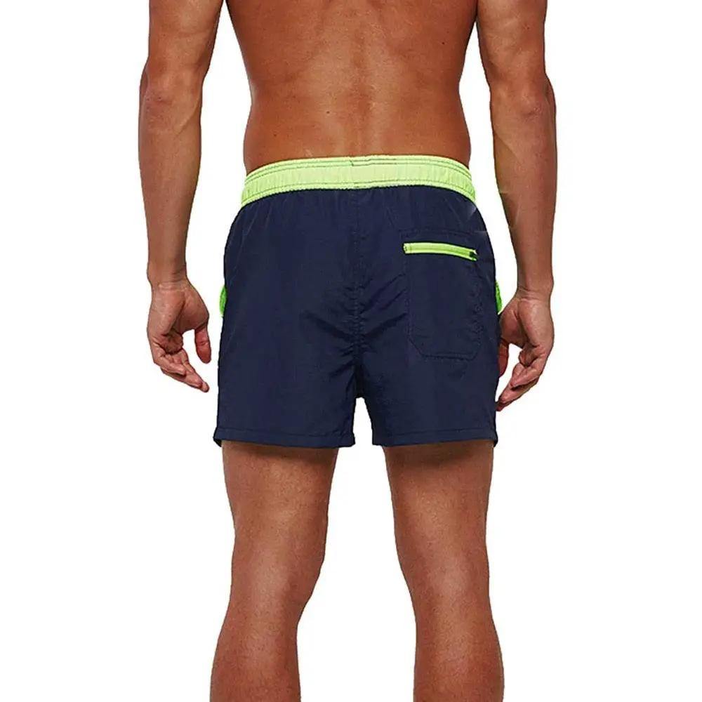 Men's Swim Shorts With Adjustable Elastic Waist