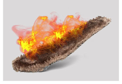 Winter boots brown full fur lining insulation for cold weather on Tampa Home & Garden Store