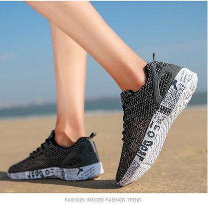 Mens aqua water shoes black mesh quick-dry ultra-light non-slip sneakers (2 pairs) Stevvex on Tampa Home & Garden Store
