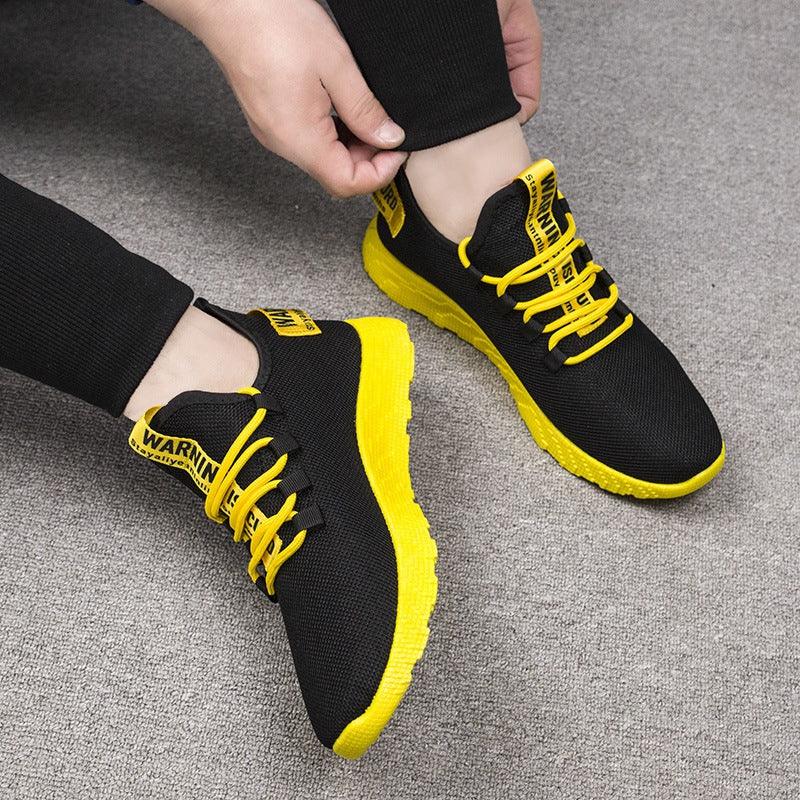 Mens Breathable Mesh Shoes And Gym Sneakers