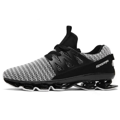 Stevvex men's running shoes breathable mesh athletic sneakers with cushioned outsole on Tampa Home & Garden Store