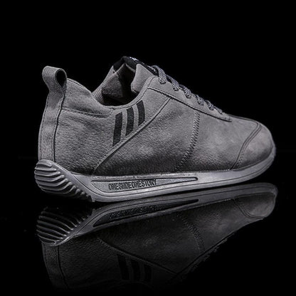 Stevvex men's sneakers grey lightweight casual sport shoes non-slip sole on Tampa Home & Garden Store