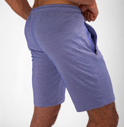 Urban Stride All-Day Wear Shorts lavender, 11in inseam, SCR Sportswear, elastic waistband on Tampa Home & Garden Store