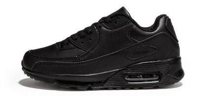 Stevvex sneakers black mesh casual sport shoes lace-up unisex running shoes on Tampa Home & Garden Store