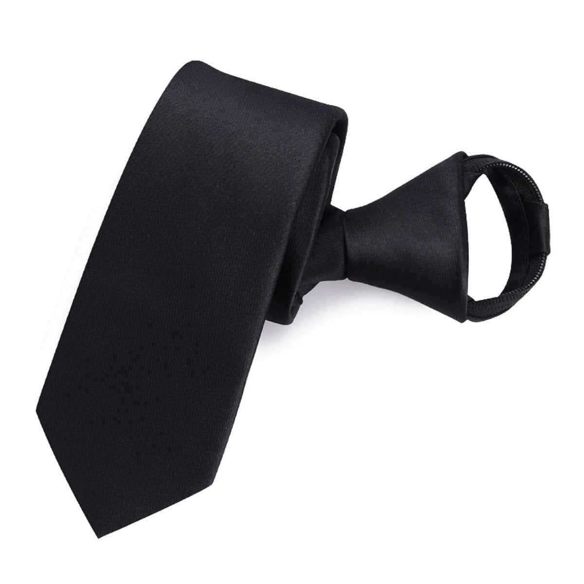 Men's Adjustable Zipper Necktie and Classic Style