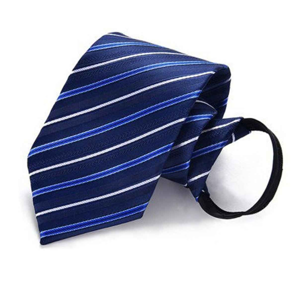 Men's Adjustable Zipper Necktie and Classic Style