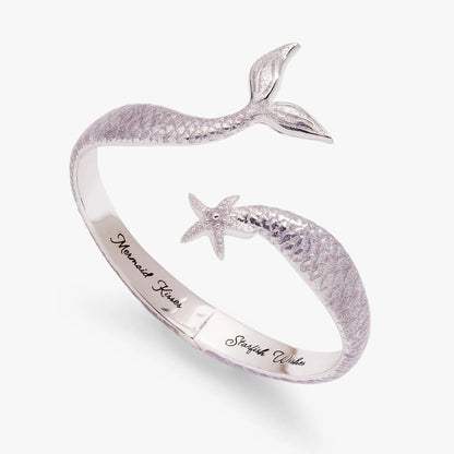Salt and Sea Mermaid Kisses Starfish Wishes Cuff