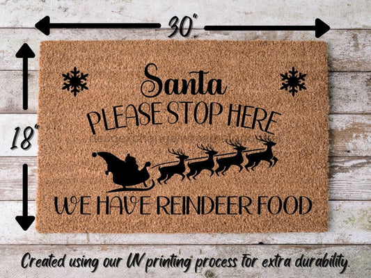 Merry Christmas Door Mat | Christmas Doormat | Winter Decoration | Welcome Mat | Holiday Doormat | Winter Decor | Christmas Gift - Tampa soil911.com