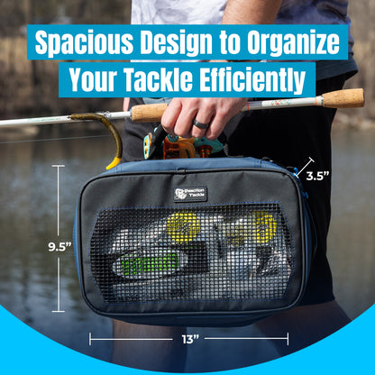 Carpeta de cebos y almacenamiento de aparejos de malla transpirable Reaction Tackle - Nuevo