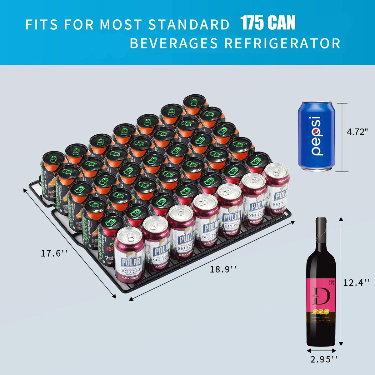 15 Inch Built In Mini Fridge Beverage Refrigerator