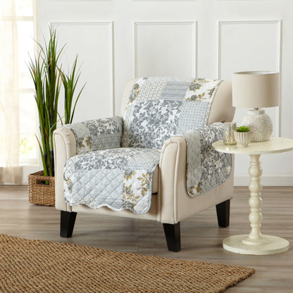 Reversible Floral Patchwork Furniture Cover
