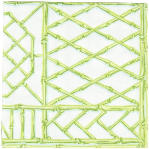 Servilleta de cóctel Bamboo Screen Moss Green