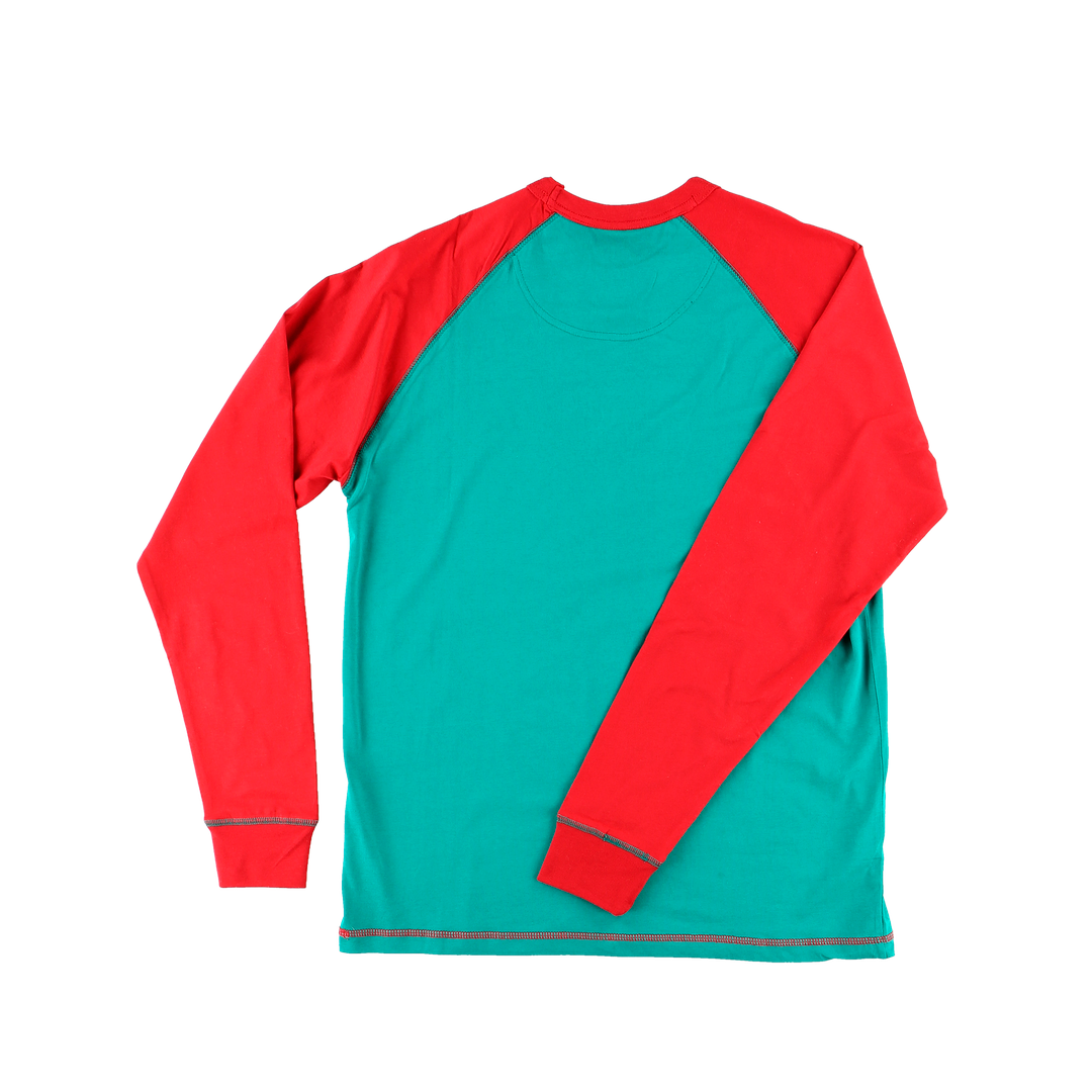 Pattern Moose Long Sleeve Tee - X-Small