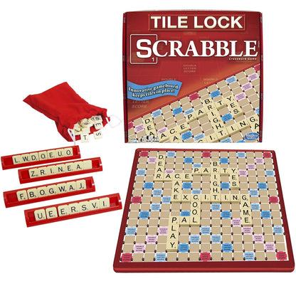 Scrabble à verrouillage de tuiles