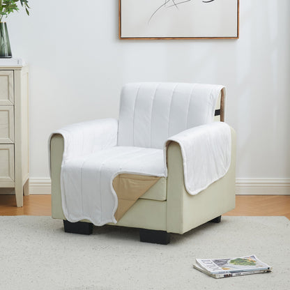 Velvet Furniture Protector And Elastic Cover