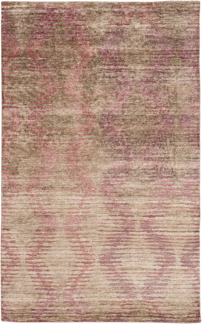 Midkiff Area Carpet pink beige abstract pattern Boutique Rugs clearance on Tampa Home & Garden Store