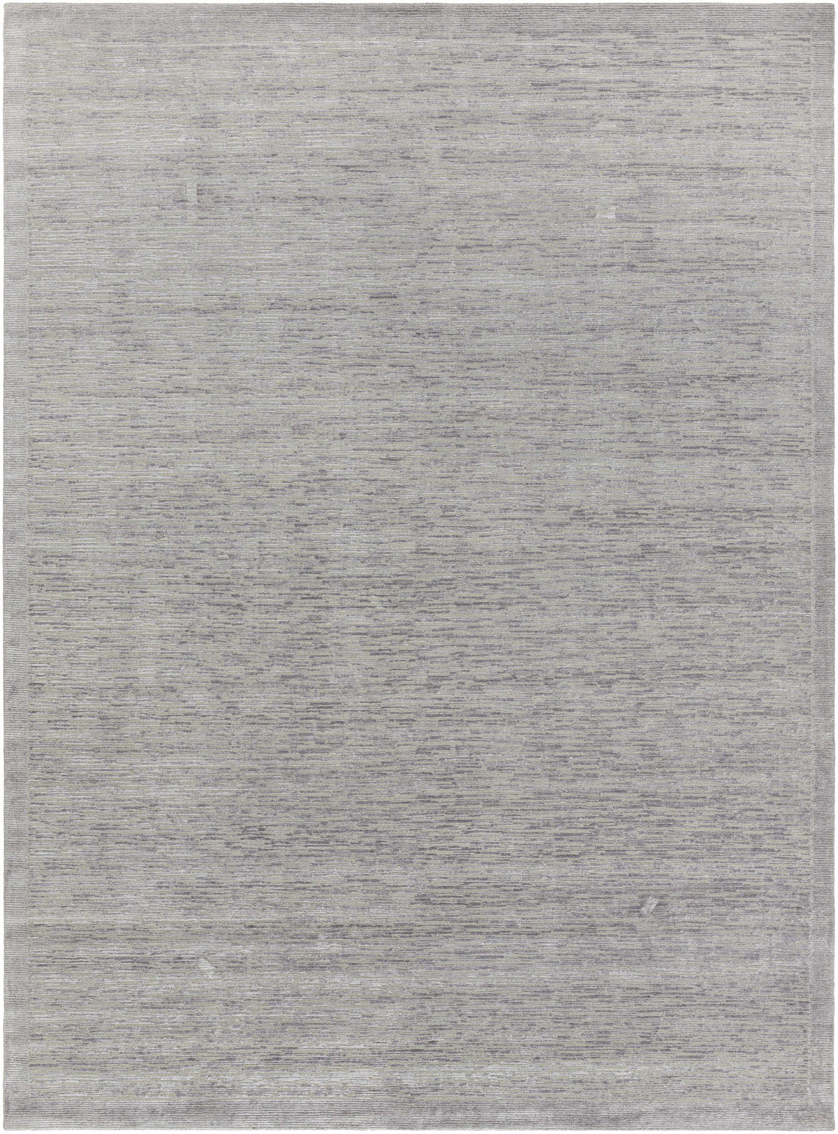 Mardi Silver Premium Wool & Silk Area Rug by Boutique Rugs, silver gray with subtle texture on Tampa Home & Garden Store