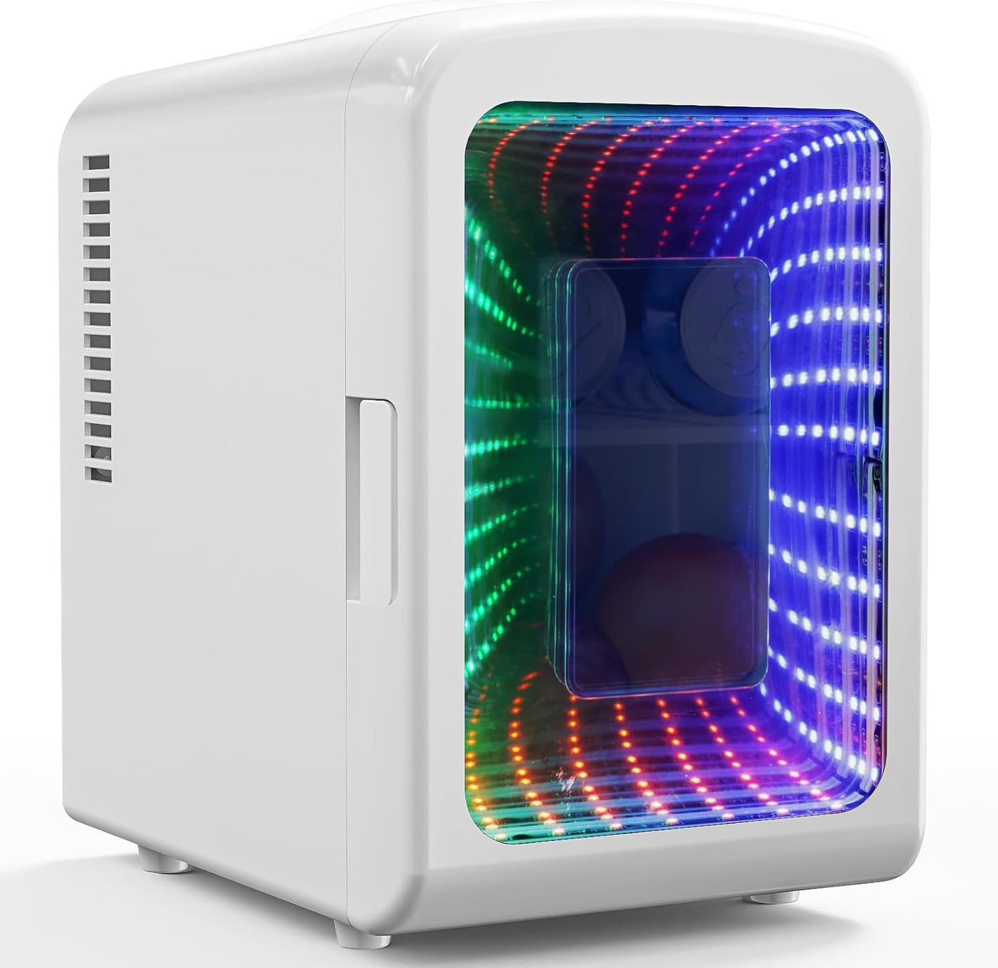 Mini refrigerador compacto con luz para juegos F3404L 