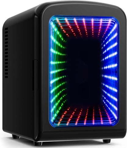 Mini refrigerador compacto con luz para juegos F3404L 