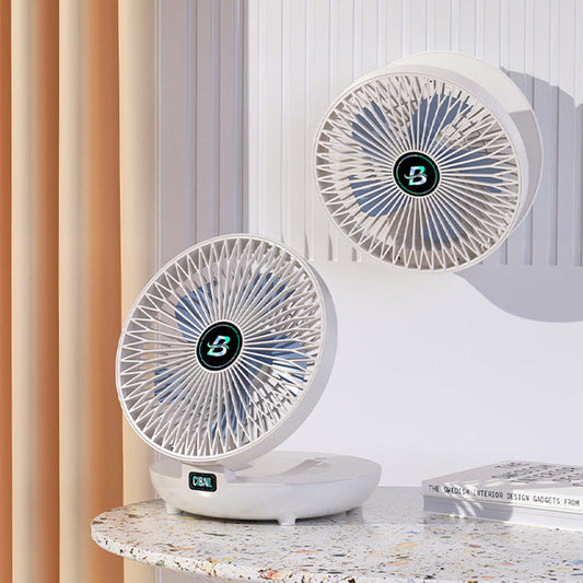 Portable Fan | Battery Operated Hand Held Fan with 3-Speed Settings | Lightweight Design for Personal Cooling on the Go - Tampa Home & Garden Store