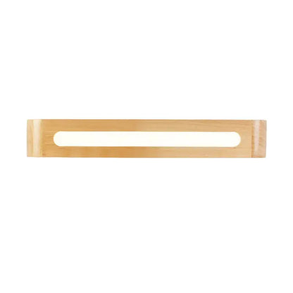 Decorbites bamboo LED wall sconce minimalist Nordic bedroom lighting on Tampa Home & Garden Store