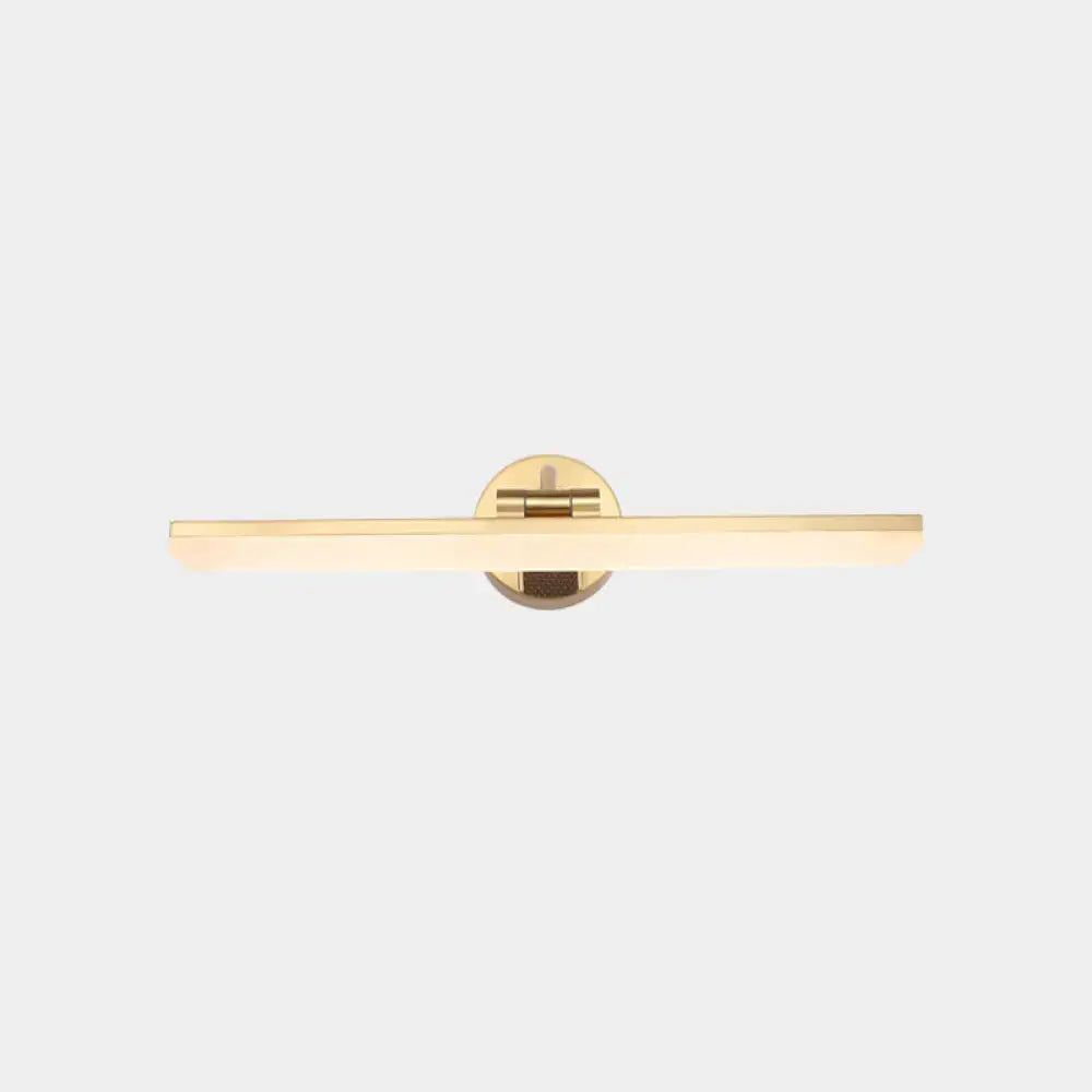Brass swing-arm vanity light wall-mounted with circular backplate Decorbites on Tampa Home & Garden Store