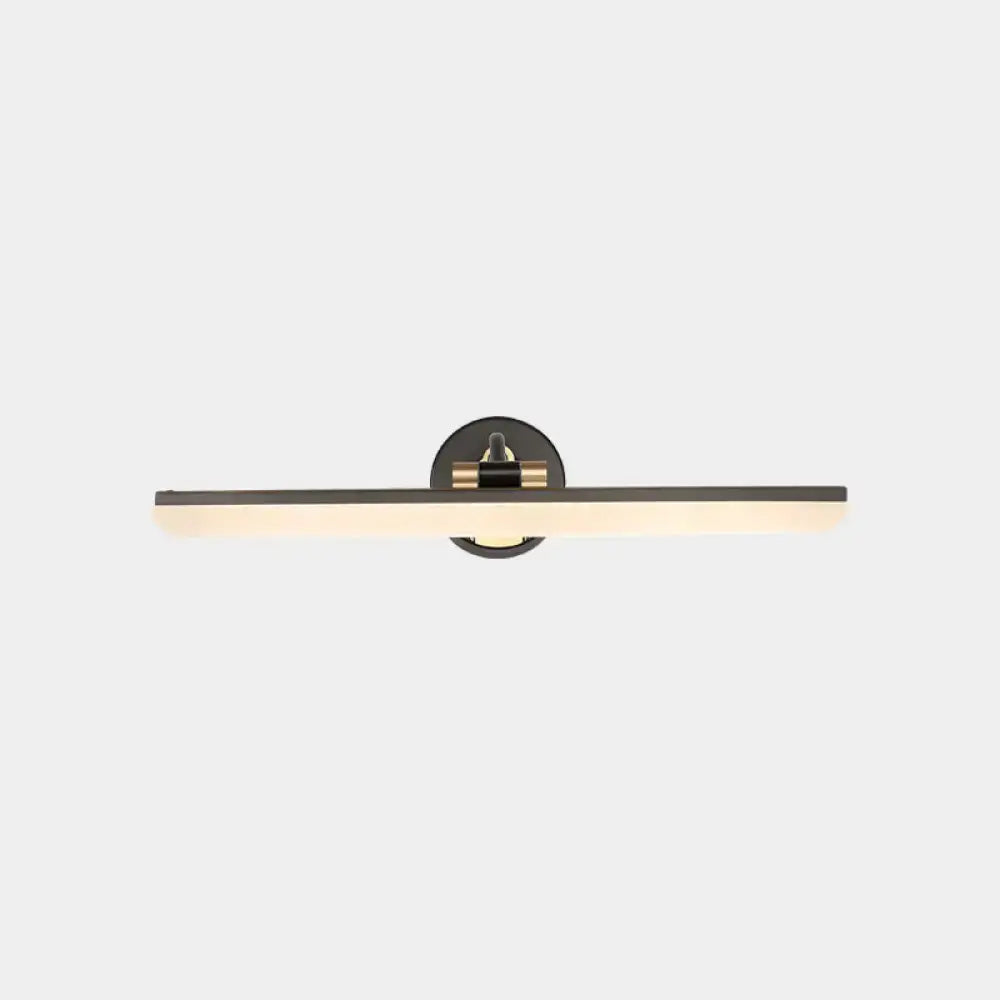 Vanity light, minimalist black and brass swing arm, wall mounted by Decorbites on Tampa Home & Garden Store