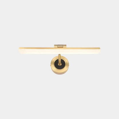 Vanity light minimalist black and brass swing-arm, wall-mounted bathroom fixture by Decorbites on Tampa Home & Garden Store