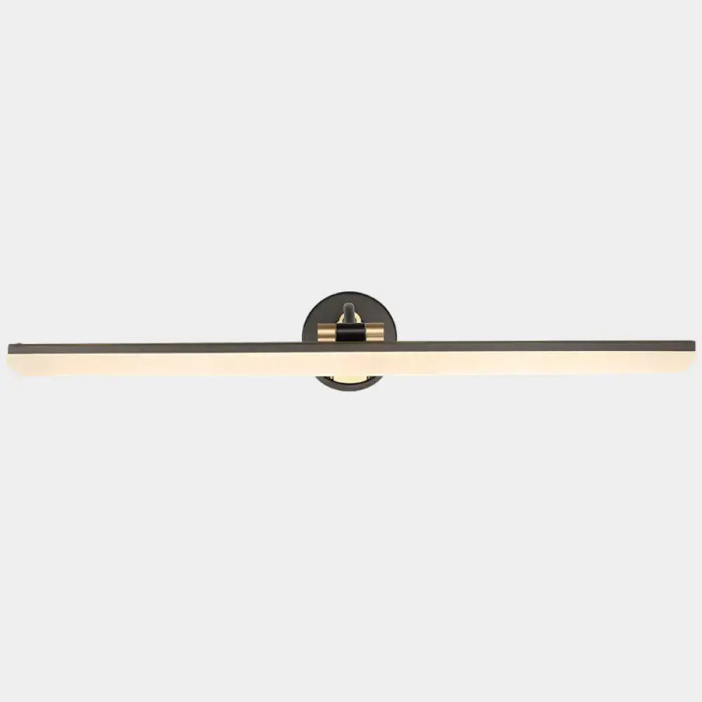 Swing-arm vanity light by Decorbites in black and brass finish wall-mounted bathroom fixture on Tampa Home & Garden Store
