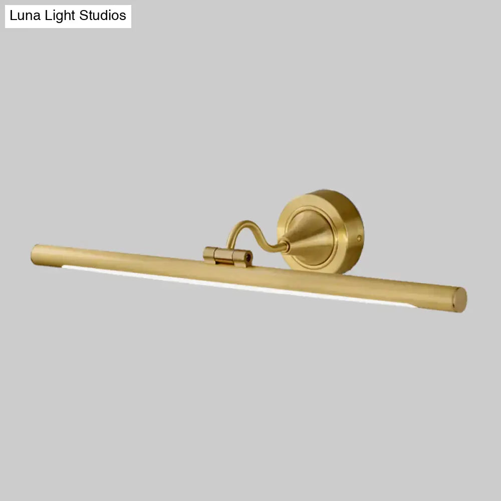 Black Gold Adjustable Sconce by Decorbites, gold-tone wall-mounted horizontal light bar on Tampa Home & Garden Store