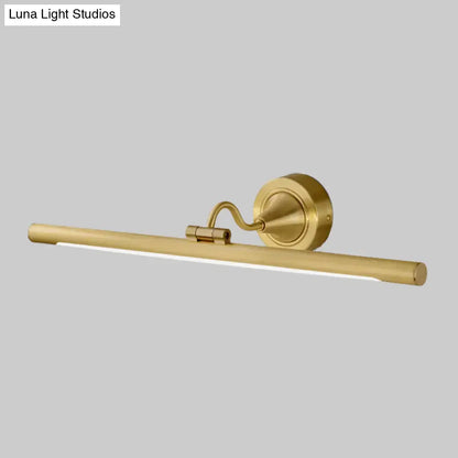 Black Gold Adjustable Sconce by Decorbites, gold-tone wall-mounted horizontal light bar on Tampa Home & Garden Store